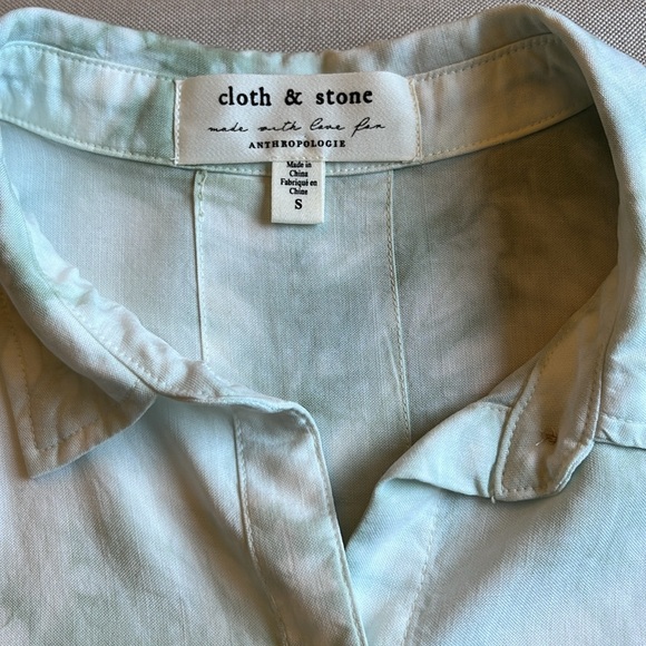 🎉HOST PICK 🎉Cloth & Stone for Anthropologie Tie-Dye Breezy Blouse - Picture 9 of 10